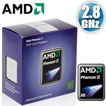 AMD PHENOM II X6 SIX-CORE 1055T CPU, 2.80 GHz, , 9MB Cache ...