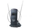Maxkon Amplified VHF / UHF / FM Portable Indoor TV Antenna with Clock Function