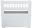 Children Kids Storage Box & Bench - White
