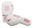 WMD Women 10oz Boxing Gloves - White and Pink