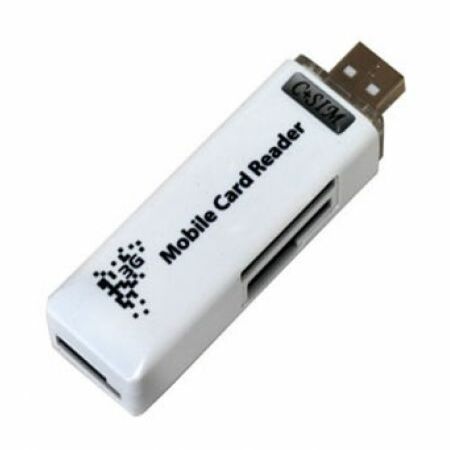 USB All-in-One Memory Flash Card Reader with MicroSD and  