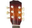 Melodic 38'' Acoustic Cutaway Guitar + Guitar Stand + Guitar Tuner + 15x Guitar Picks - VALUE PACK