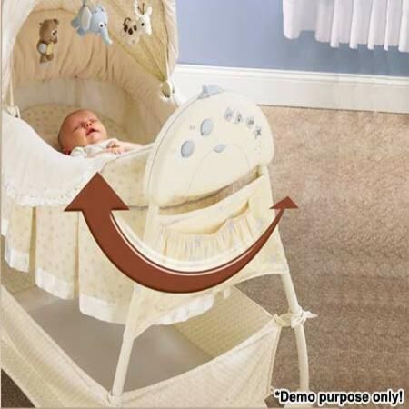 auto rocking bassinet australia