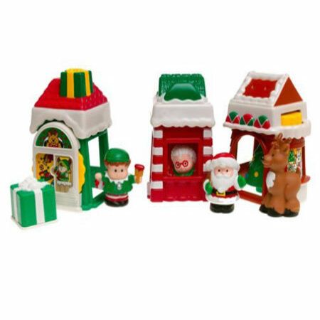 Fisher Price Little People Christmas Village Play Set