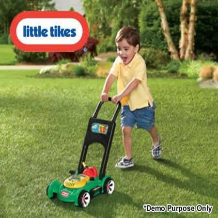 little tikes lawn mower myer