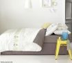 Ardor Queen Bed 225TC Cotton Rich Percale Quilt Cover Set - Asha White