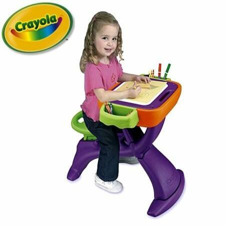 Crayola Grow 'n Up Ride-on ABC School Play Desk