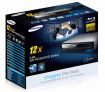Samsung Internal 5.25" SATA USB 2.0 Blu-Ray DVD Writer Combo Drive 12x - Black