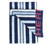 Sheridan Terry Cotton Beach Towel - Baymont Chambray - Blue Stripes 100cm x 180cm