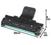 Laser Printer Toner Cartridge - Black - Compatible with Samsung ML1640/2240