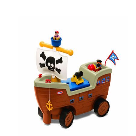 little tikes play and scoot pirate ship wheel removal