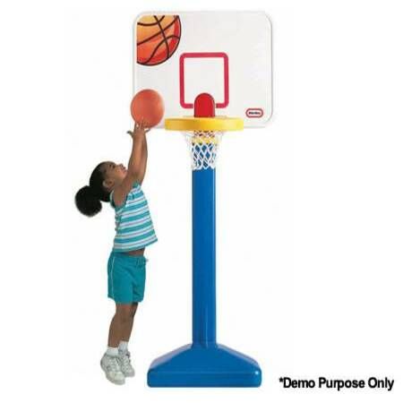 adjust n jam basketball set