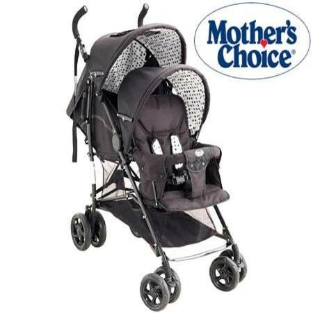 mothers choice double pram