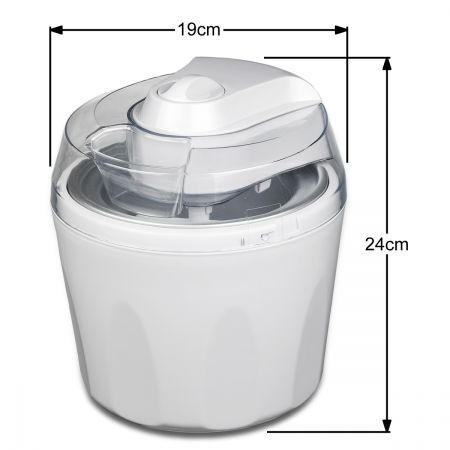 MAXKON Cheap Electric Ice Cream Maker Frozen Yogurt Gelato and Sorbet Maker