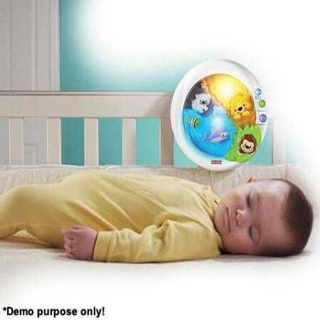 Fisher Price Precious Planet Crib Soother Baby Music Player