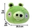 Angry Birds 8" Talking Plush Soft Toy - Green Pig -- Official Licensed Product