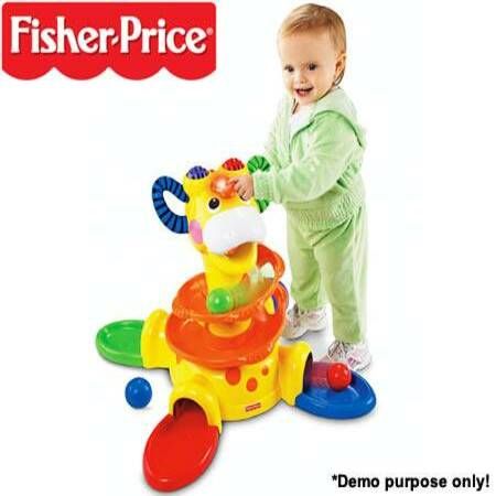 fisher price giraffe ball toy