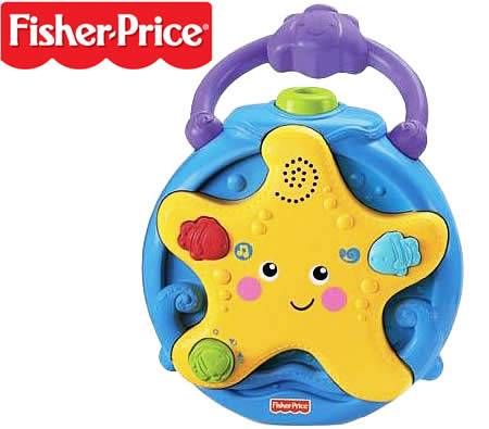 Fisher Price Ocean Wonders Select-A-Show Soother - Take Along Projector Soother