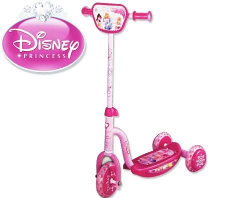 Disney Princess 3 Wheel Scooter with Flashing Deck Lights