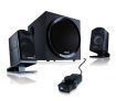 Microlab M-820 System Audio Speaker 2.1, With Cable Control, RMS Power: 40W (12W x 2 +16W); Built-in Auxiliary Port and Headphone Jack