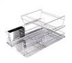Double Deck Stainless Steel Dishrack with Cutlery Holder & Drip Tray