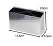 Double Deck Stainless Steel Dishrack with Cutlery Holder & Drip Tray