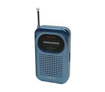 Sanyo RP-63(XE) Portable FM/AM Radio - Blue