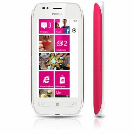 Nokia Lumia 710 Mobile Phone with 5MP Camera - Pink