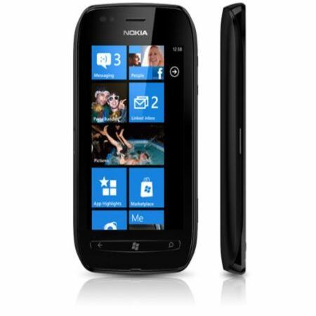 Nokia Lumia 710 Mobile Phone with 5MP Camera - Black