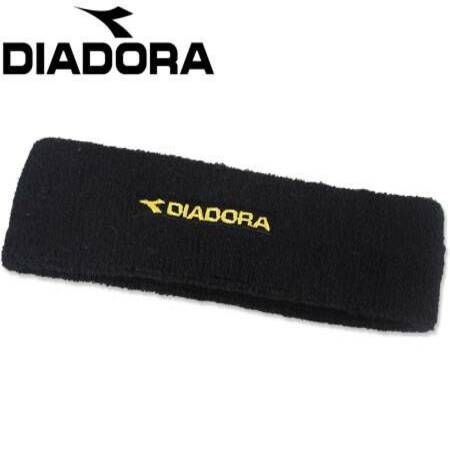 Diadora Pro Tennis Headband Black Black 