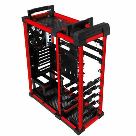 Antec LanBoy Air Red High-flexibility Gaming Computer