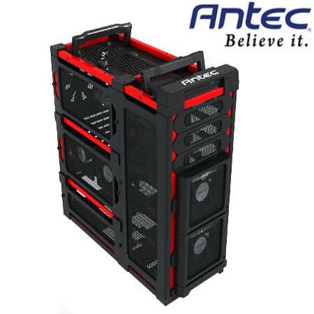 Antec LanBoy Air レッド Antec Lanboy air Red Black / Red Computer Modular Case