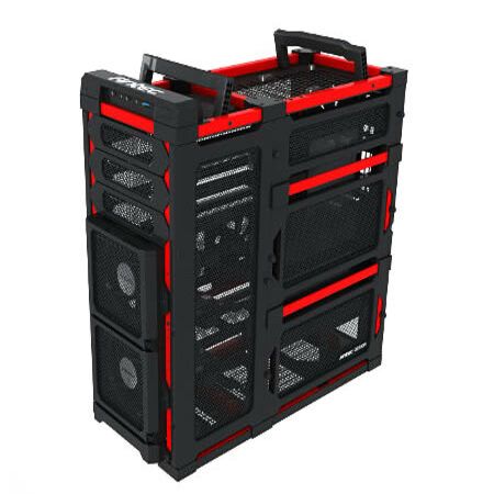 Antec LanBoy Air Red High-flexibility Gaming Computer