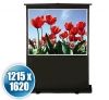 RedLeaf RLVU08019B 4:3 Matte White Surface Height Adjustable Portable Vertical Projection Screen 80" 1215 x 1620