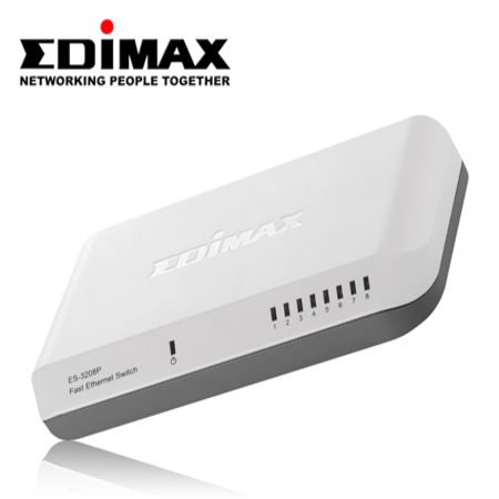 Edimax ES-3208P 8 Ports Fast Ethernet Desktop Switch[ED15311] - Crazy Sales