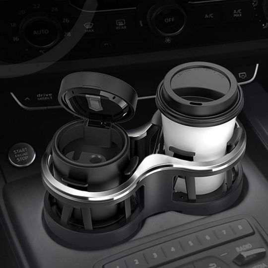 2 In 1 Multifunctional Adjustable Car Cup Holder Expander Adapter