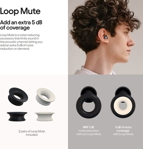 Loop Experience Ear Plugs - Black