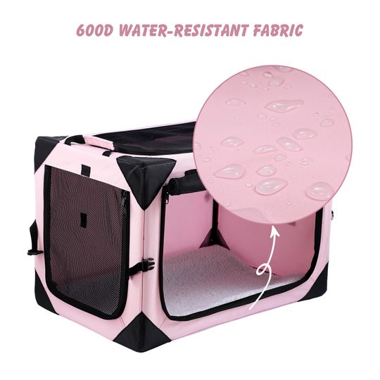 Extra large pink outlet dog crate