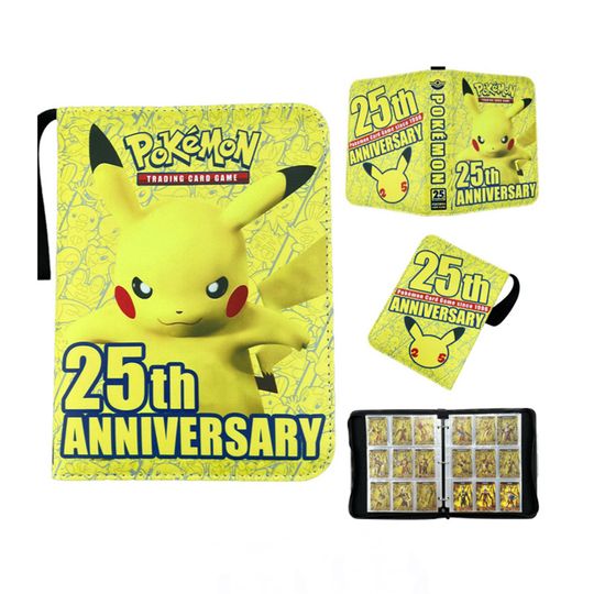 900 Card Binder for Pokemon TCG Card 9 Pocket with 50 Sleeves