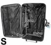Travel Luggage 4 Piece Set with Expandable Compartment-Blue