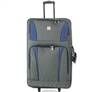 Travel Luggage 4 Piece Set with Expandable Compartment-Blue