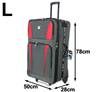 Travel Luggage 4 Piece Set with Expandable Compartment - Red