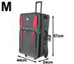 Travel Luggage 4 Piece Set with Expandable Compartment - Red