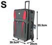 Travel Luggage 4 Piece Set with Expandable Compartment - Red