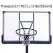 Basketball Ring and Stand - Portable - with Large Backboard