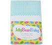 Cot Sheets Set with Gingham Cuff - Cotton Baby Bedding Sheets - Green