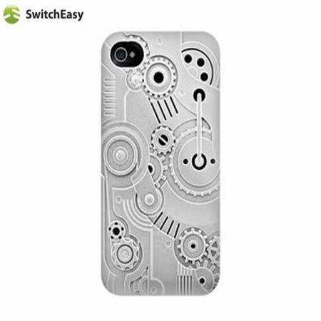 iPhone Case Set for 4/4S Generation - Clockwork Silver