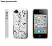iPhone Case Set for 4/4S Generation - Clockwork Silver
