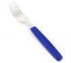 Victorinox Cutlery Tableware Set for 6 People - 24pc, Round Tip, Blue Handles