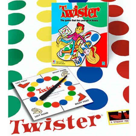 Hasbro Classic Twister - The Game That Ties You Up In Knots - Crazy Sales